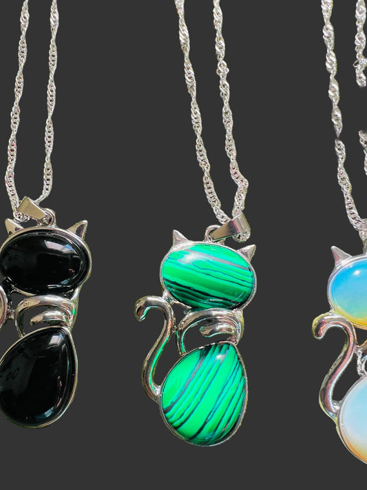 Large Cat Pendants