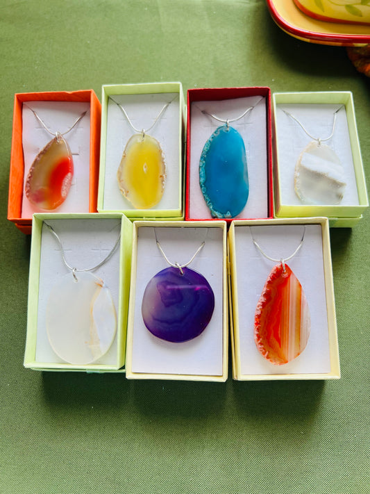 Agate Necklaces