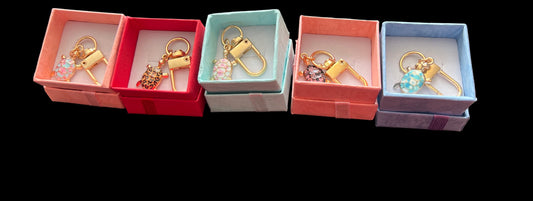 Turtle Charm Keychain