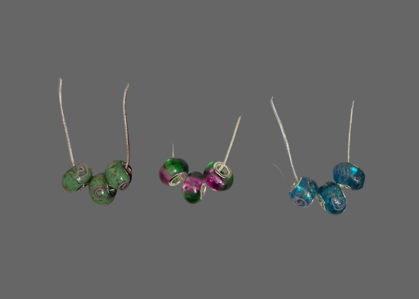 Decorated Glass Beads