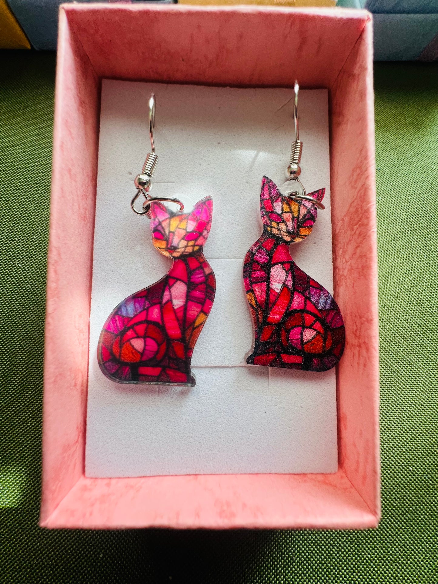 Whimsical Cat Earrings