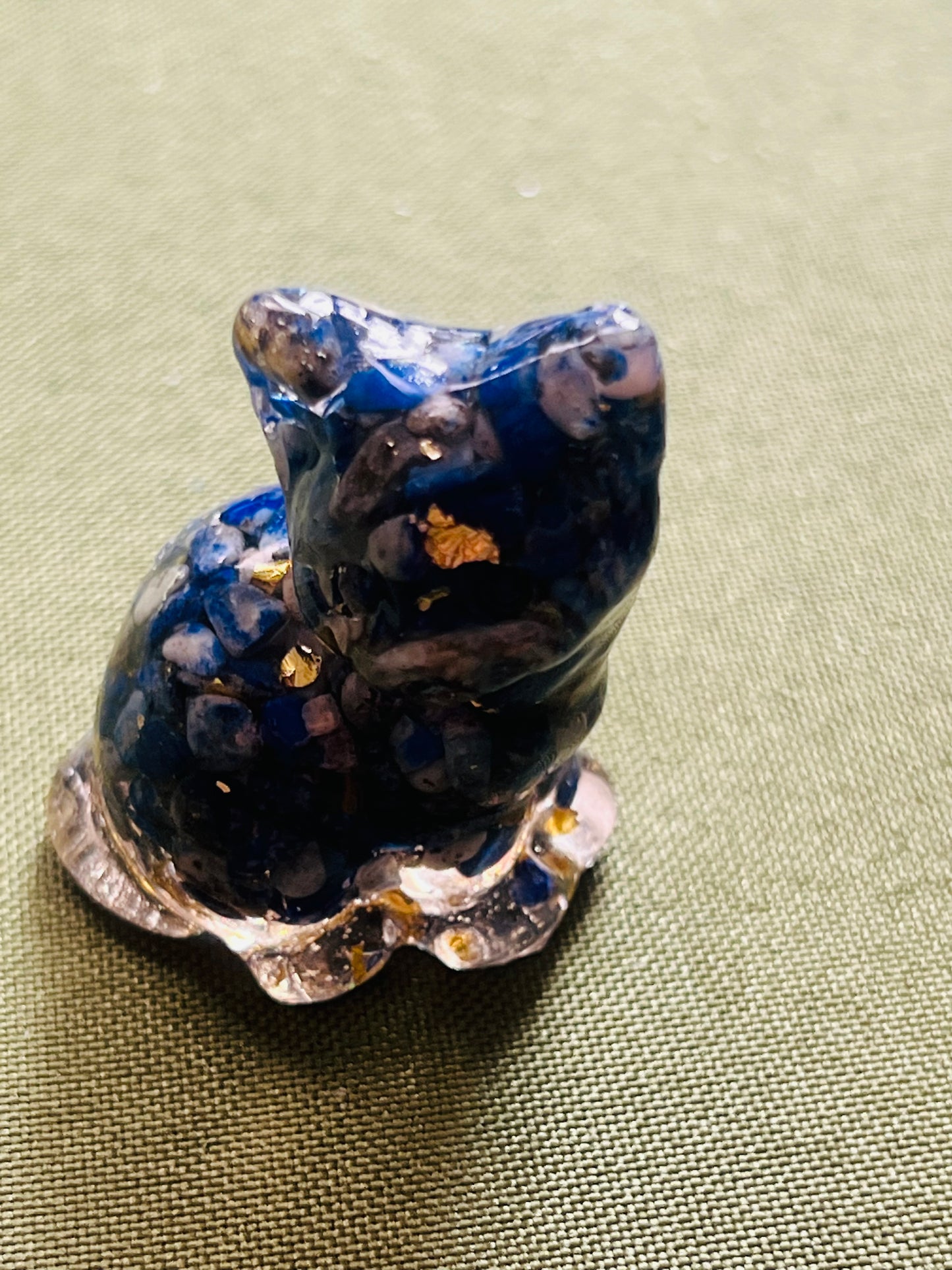 Crystal Cat Figurines